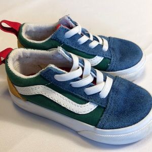 Vans Old Skool Color-Block Slip on Skate Shoe Size 6